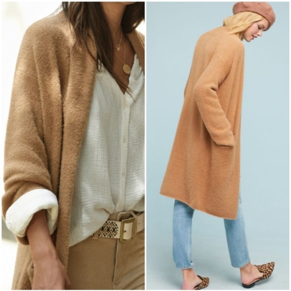 🍒NWT🍒 ANTHRO COZY LONG LINE CARDIGAN - Picture 4 of 4